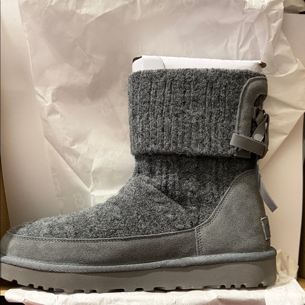 UGG Gray Ankle Boots